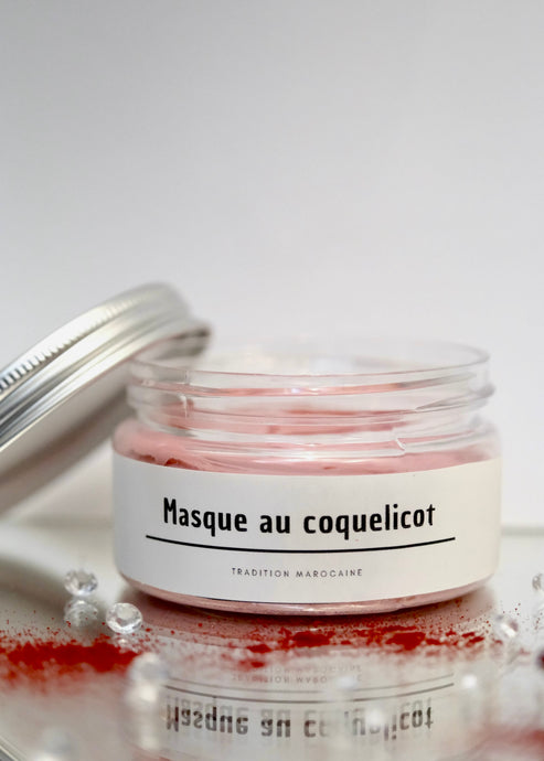 Masque à la fleur de coquelicot 150ml