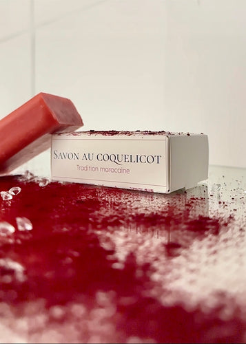 Savon à la fleur de coquelicot /Aker fassi 95g